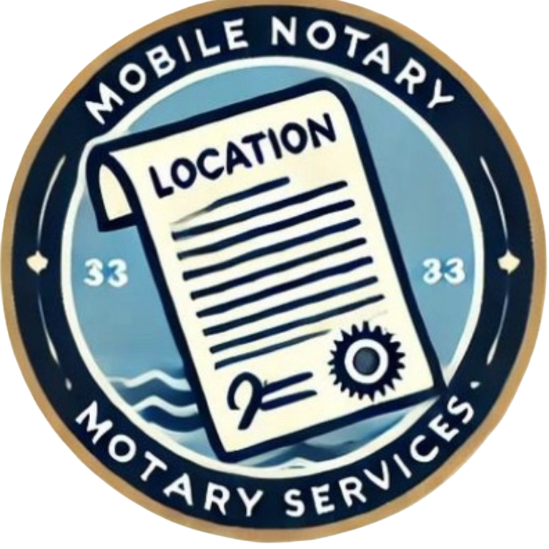 Northwest Notary On The Go owner providing mobile notary services in coastal Oregon